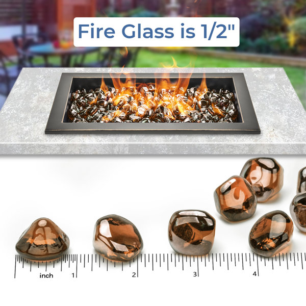 Onlyfire 10 lb. Reflective Diamonds Natural Propane Fire Pit Glass & Reviews Wayfair